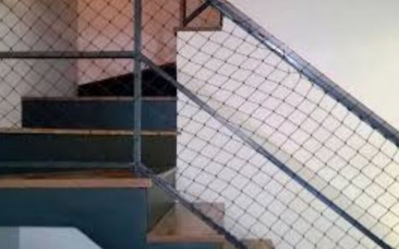 Rede de Proteção para Escada Instalação Cajueiro Seco - Rede Proteção para Gatos
